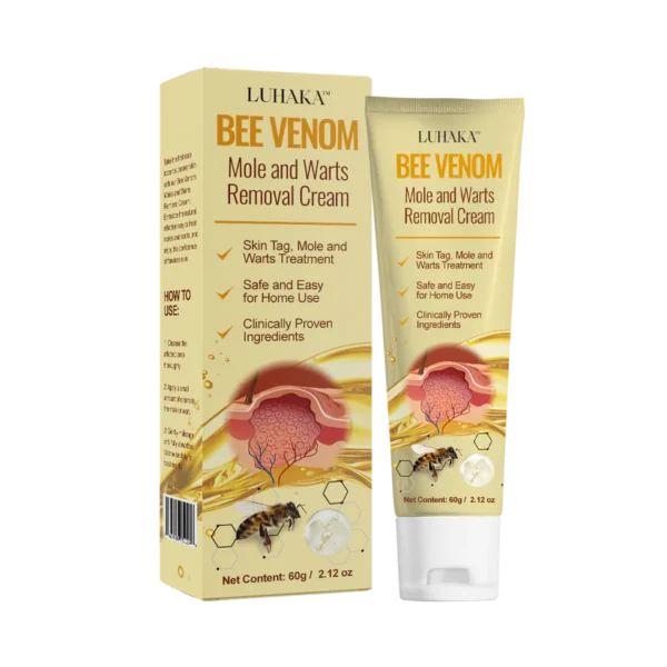 Luhaka™ Bee Venom Mole and Warts Removal Cream