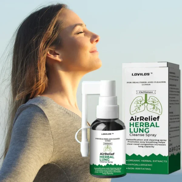 LOVILDS™ AirRelief Herbal Lung Cleanse Spray