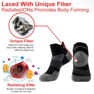 Baicloud Micro-vibration Massage Module Ionic Fiber Repair Socks