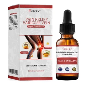 GFOUK™ Bee Venom & Turmeric Pain Relief and Varicose Vein Repair Essential Oil