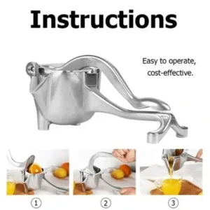 Stainless Steel Manual Lemon Juicer