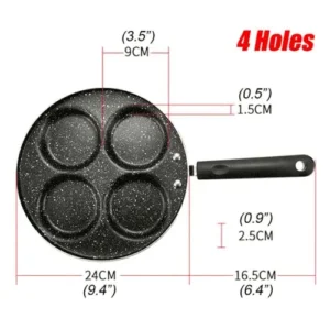 4/7 Holes Frying Pan