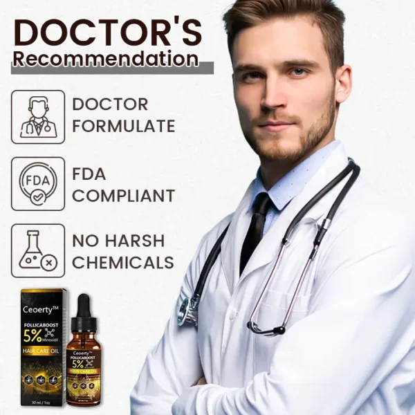 Ceoerty™ FollicaBoost 5% Minoxidil Hair Care Oil