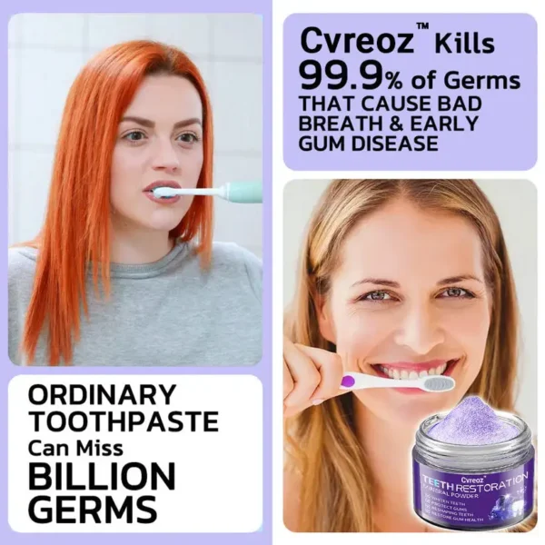 Cvreoz™ Teeth Restoration Mineral Powder