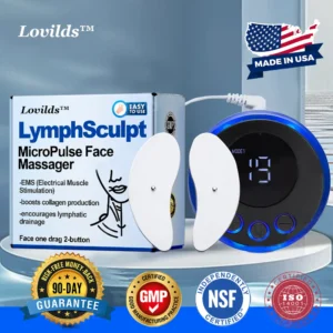 LOVILDS™LymphSculpt MicroPulse Face Massager