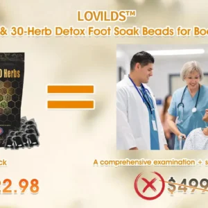 Lovilds™ Bee Toxin & 30-Herb Detox Foot Soak Beads