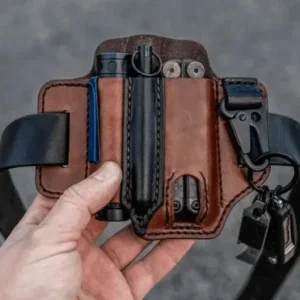 Multi tool leather sheath