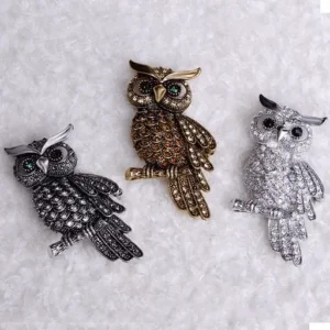 Owls Vintage Brooches