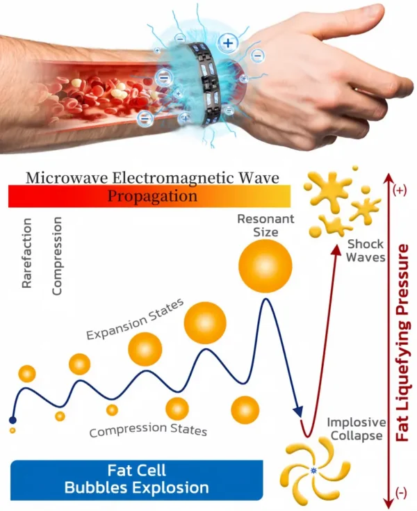 QIAWI™ Pulsed Magnetic Acupressure Bracelet