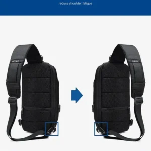 USB Anti-Theft Sling Backpack